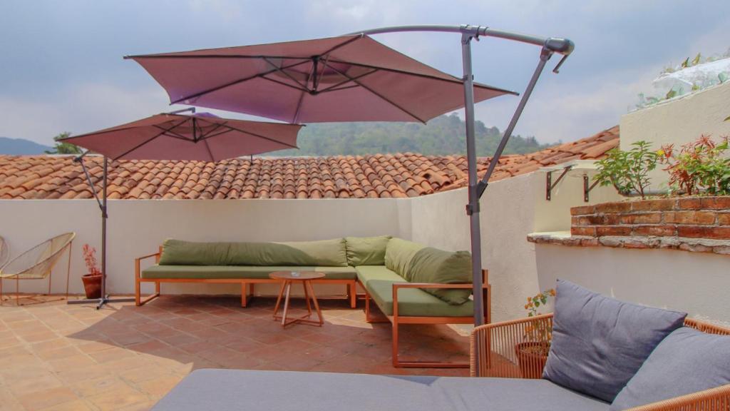 Flore Hostel Antigua Bagian luar foto